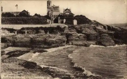 Ak Bureau Saint Palais sur Mer Charente Maritime, Conche de Concie, Villa Primevera