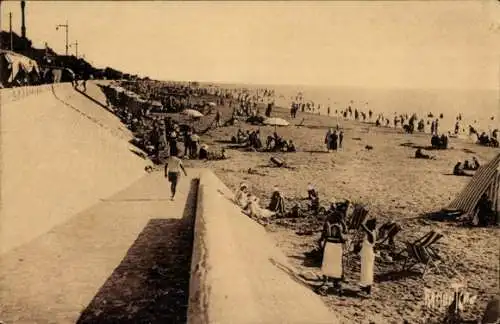 Ak Châtelaillon Plage Charente Maritime, Strand