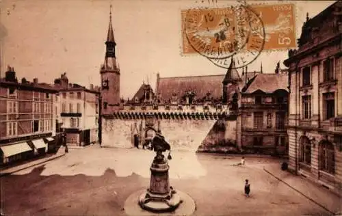 Ak La Rochelle Charente Maritime, Rathaus