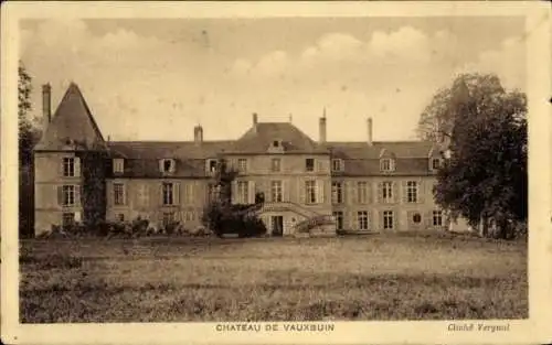 Ak Vauxbuin Aisne, Schloss