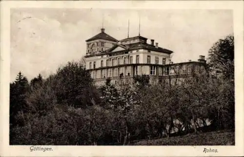 Ak Göttingen Niedersachsen, Rohns Badehaus