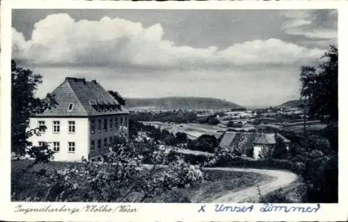 Ak Vlotho an der Weser, Jugendherberge