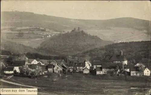 Ak Schmitten im Taunus Hessen, Panorama