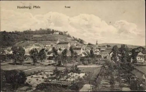 Ak Homburg in der Pfalz Saarland, Totalansicht