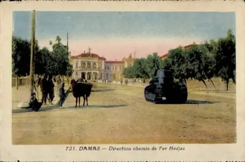 Ak Damaskus Damaskus Syrien, Hedjaz-Eisenbahndirektion
