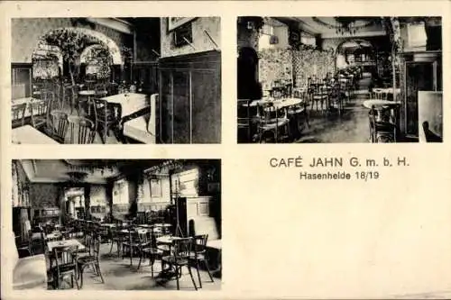 Ak Berlin Kreuzberg, Hasenheide 18/19, Café Jahn GmbH