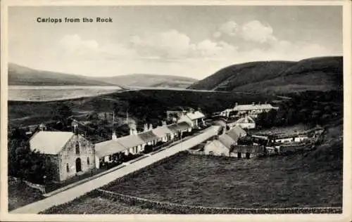 Ak Carlops Schottland, Gesamtansicht