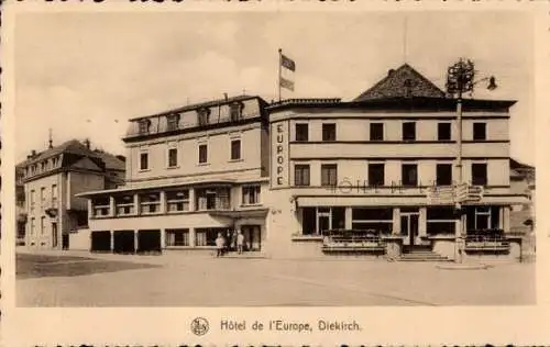 Ak Diekirch Luxemburg, Hotel de Europe