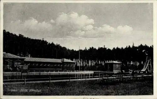 Ak Driesen Neumark Ostbrandenburg, Städtisches Volksbad