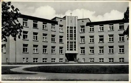 Ak Osjorsk Darkehmen Ostpreußen, Krankenhaus