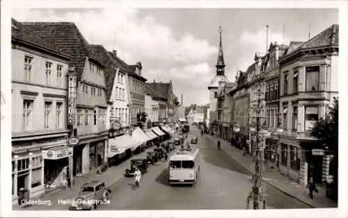 Ak Oldenburg im Großherzogtum Oldenburg, Heilig-Geiststraße, Geschäfte, Cafe