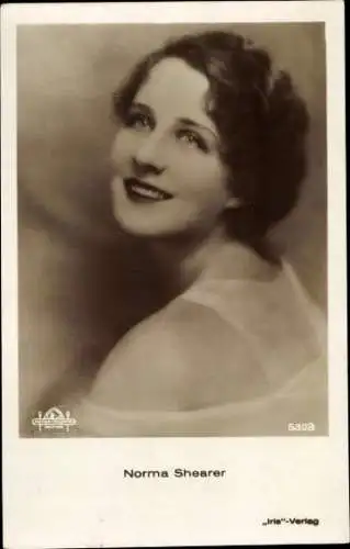 Ak Schauspielerin Norma Shearer, Portrait