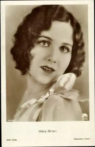 Ak Schauspielerin Mary Brian, Portrait