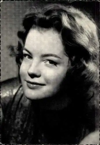 Ak Schauspielerin Romy Schneider, Portrait