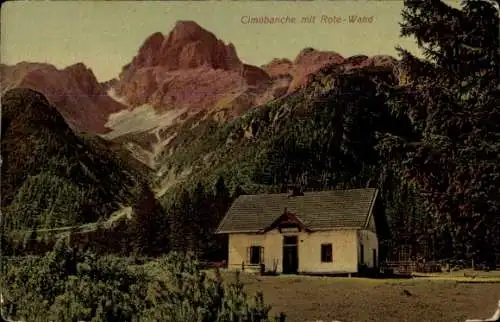 Ak Südtirol, Cimabanche, Rote Wand