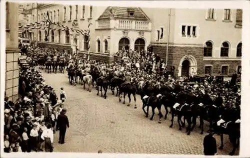 Ak Leipzig in Sachsen, Kavallerie