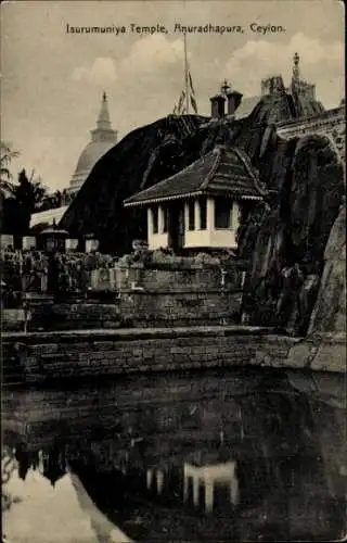 Ak Anuradhapura Sri Lanka, Isurumuniya Temple, Buddhistischer Tempel