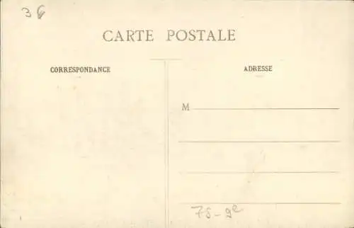 Ak Paris IX., Rue Lafayette, Square Montholon