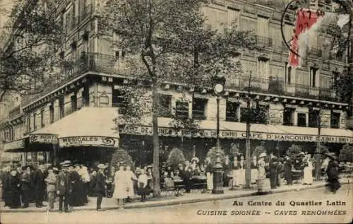 CPA Paris XI., Quartier Latin, Cuisine Soignee