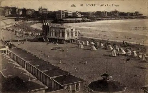 Ak Pontaillac Royan Charente Maritime, La Plage