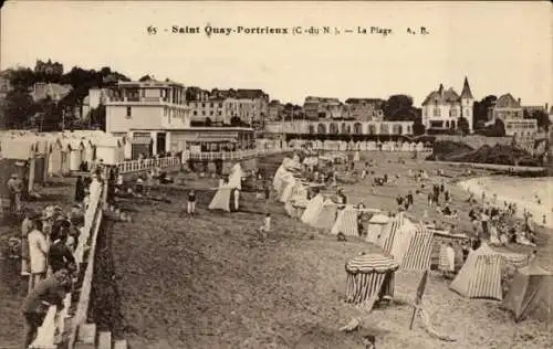 Ak Saint Quay Portrieux Côtes d’Armor, La Plage