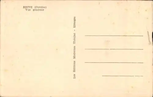Ak Brive la Gaillarde Corrèze, Gesamtansicht