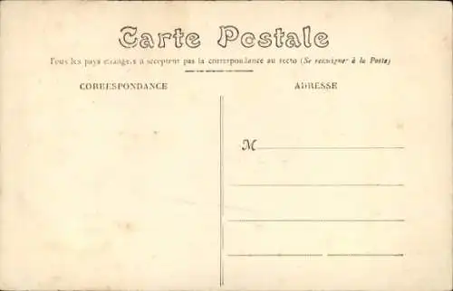 Ak Sarthe, Großer Preis von Frankreich, Circuit de la Sarthe, Blick von Hunaudieres aus