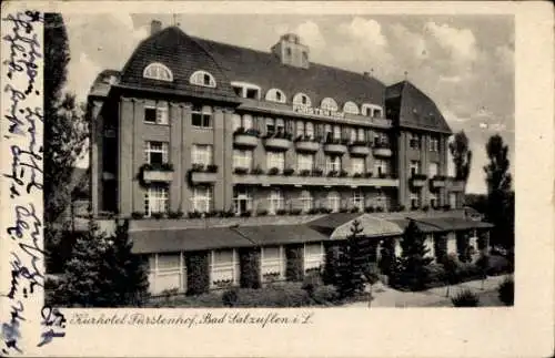 Ak Bad Salzuflen in Lippe, Kurhotel Fürstenhof