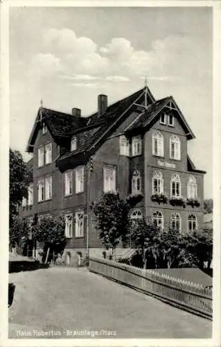 Ak Braunlage im Oberharz, Haus Hubertus