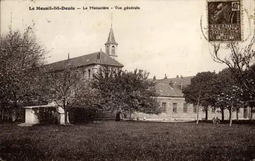 Ak Le Mesnil Saint Denis Yvelines, Das Kloster