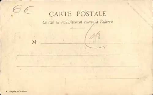 Ak Le Vésinet Yvelines, Lac Croissy