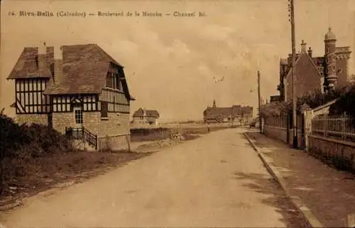 Ak Ouistreham Riva Bella Calvados, Boulevard de la Manche