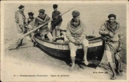 Ak Ouistreham Calvados, Arten von Fischern