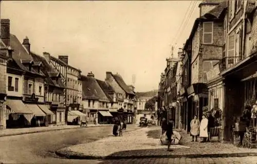 Ak Orbec Calvados, Rue Grande