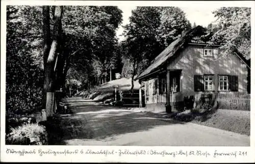 Ak Clausthal Zellerfeld im Oberharz, Weghaus Heiligenstock