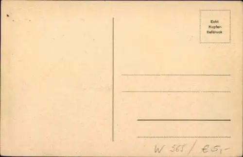 Ak Solingen in Nordrhein Westfalen, Kriegerdenkmal mit Kaiserstraße