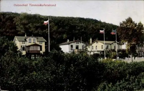 Ak Ostseebad Timmendorfer Strand, Teilansicht