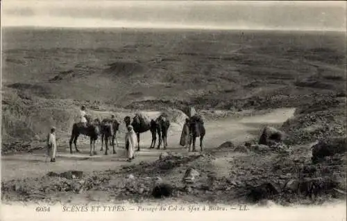 Ak Sfax Tunesien, Szenen und Typen, Passage du Col