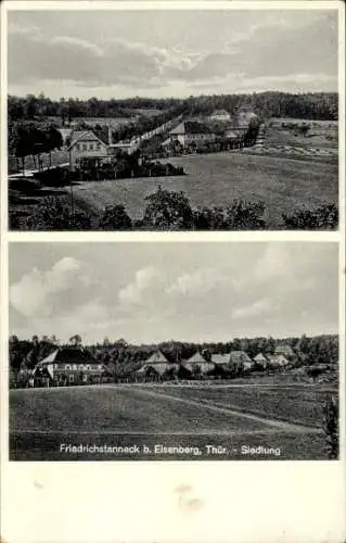 Ak Friedrichstanneck Eisenberg in Thüringen, Teilansichten