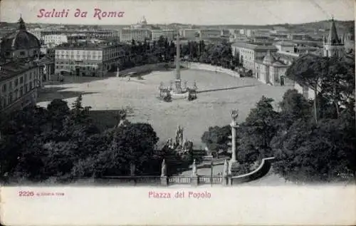 Ak Rom Rom Latium, Piazza del Popolo