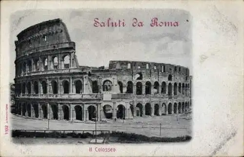 Ak Roma Rom Lazio, Il Colosseo