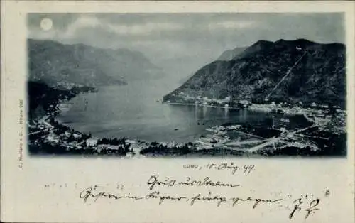 Ak Como Lombardia, Gesamtansicht