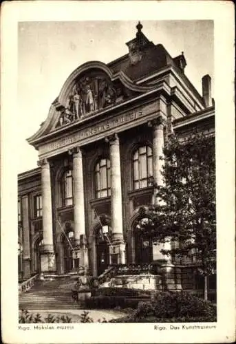 Ak Riga Lettland, Kunstmuseum