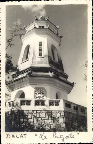 Foto Ak Dalat Annam Vietnam, Pagode