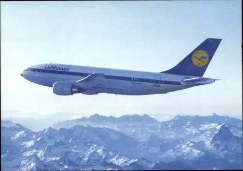 Ak Passagierflugzeug der Lufthansa, Airbus A310