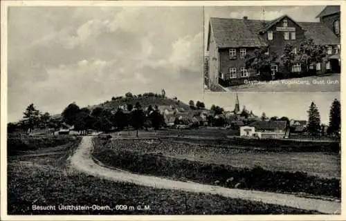 Ak Ulrichstein in Hessen, Panorama, Gasthaus zum Vogelsberg