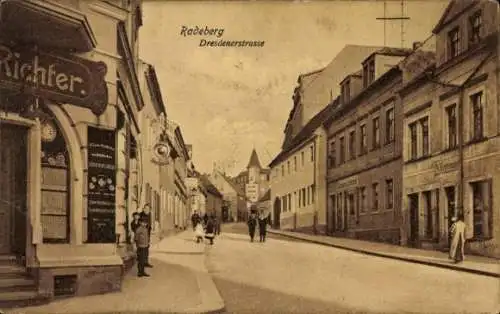 Ak Radeberg in Sachsen, Dresdnerstraße