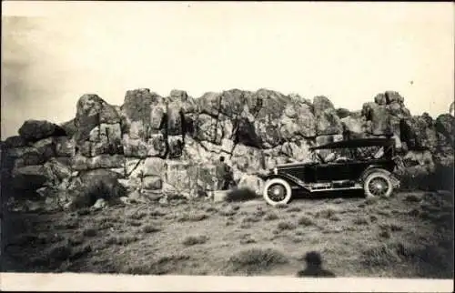 Set von 35 Foto Ak Marokko, Konvoi Leutnant Pilard, Berliet Auto