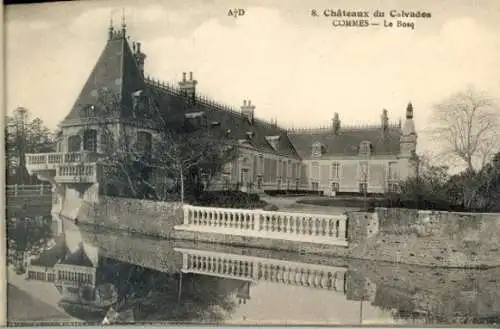 Set von 20 Ak im Umschlag Bayeux Calvados, Chateaux