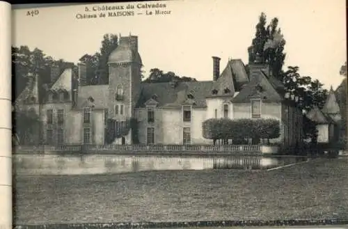 Set von 20 Ak im Umschlag Bayeux Calvados, Chateaux